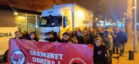 LA MANIFESTACIÓ ANTIFEIXISTA A STA COLOMA DE GRAMENET