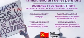 Situació i lluita de les dones treballadores en l’àmbit laboral i de les pensions
