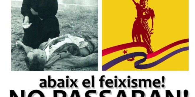 HOMENATGE als combatents republicans i a les víctimes del Feixisme