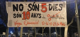LA LLUITA PER MILLORAR LES CONDICIONS LABORALS A L’EDUCACIÓ PÚBLICA