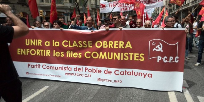 Manifestació 1r de Maig a Barcelona
