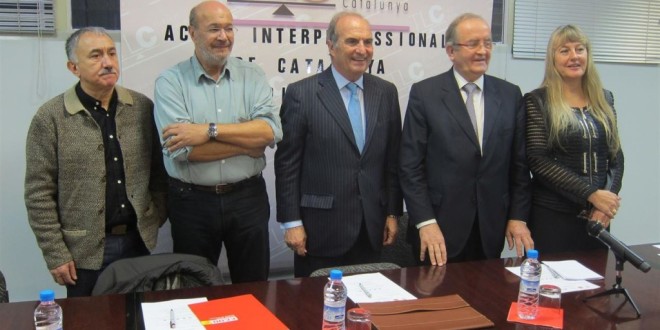 Davant la signatura del nou Acord Interprofessional de Catalunya