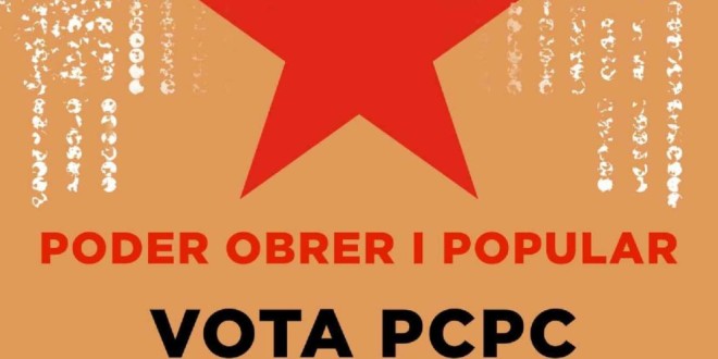 Davant la seva crisi de poder: Poder Obrer i Popular,Vota PCPC