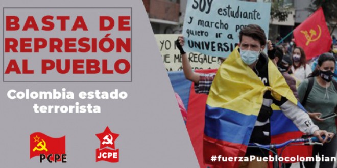 Colombia, que cese la represión, que viva el Paro Nacional