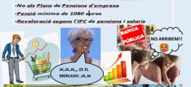 Manifestació per les pensions a Barcelona