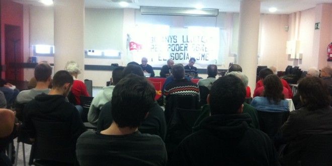 Crònica acte 30 aniversari del PCPE a Barcelona