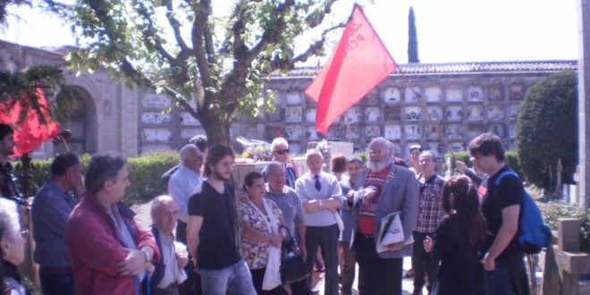 Crònica de l’homenatge als combatents republicans i víctimes del feixisme