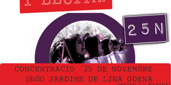 25N: Dia Internacional de l’Eliminació de la Violència contra la Dona