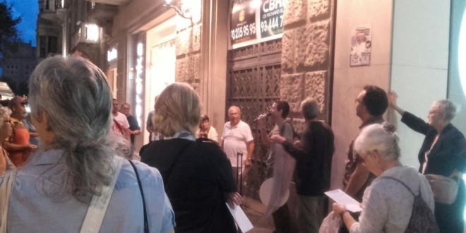 Crònica concentració consolat Turc