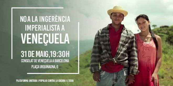 Solidaritat amb el poble veneçolà, endavant amb la solidaritat internacionalista!