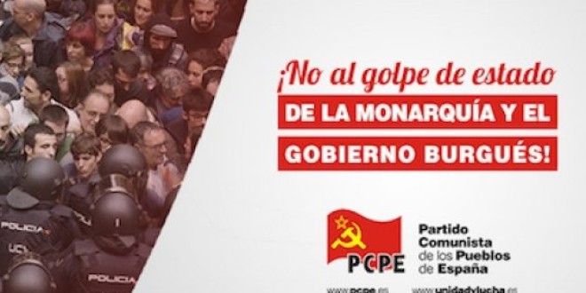 El gobierno burgués y la monarquía buscan superar la crisis económica y de estado con un autogolpe
