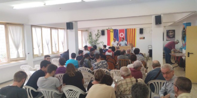 Crònica acte de Corea al Barri de St. Martí