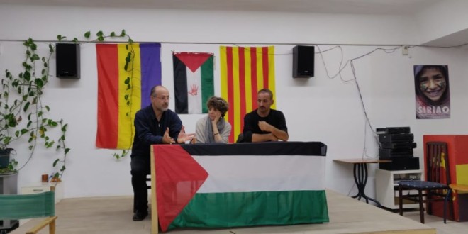 CRÒNICA DE L’ACTE SOBRE PALESTINA A L´ATENEU POPULAR 1R DE MAIG