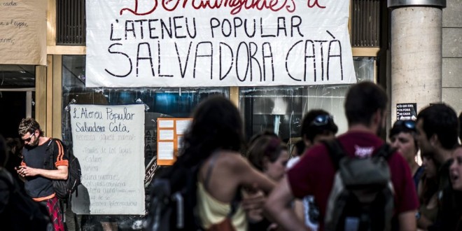 Comunicat de suport a l’Ateneu Popular Salvadora Catà