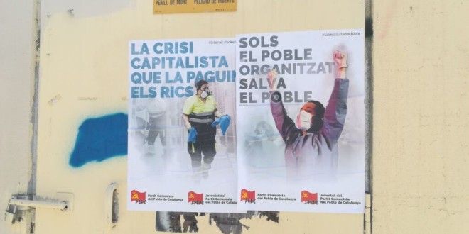 Encartellada a Lleida.