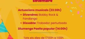 CASETA DEL PCPC A LES FESTES DE STA. COLOMA DE GRAMENET