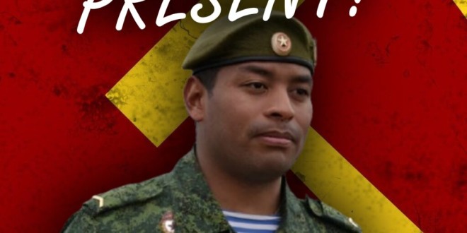 Camarada Alexis Castillo, present!